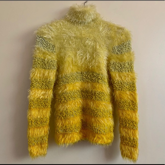 Vintage Sweaters - Yellow Ombré Sweater
